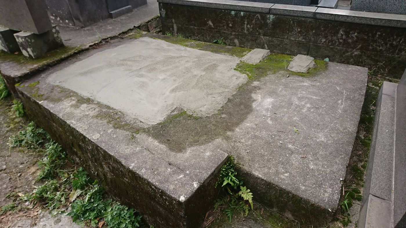 墓石の撤去・更地化：施工後