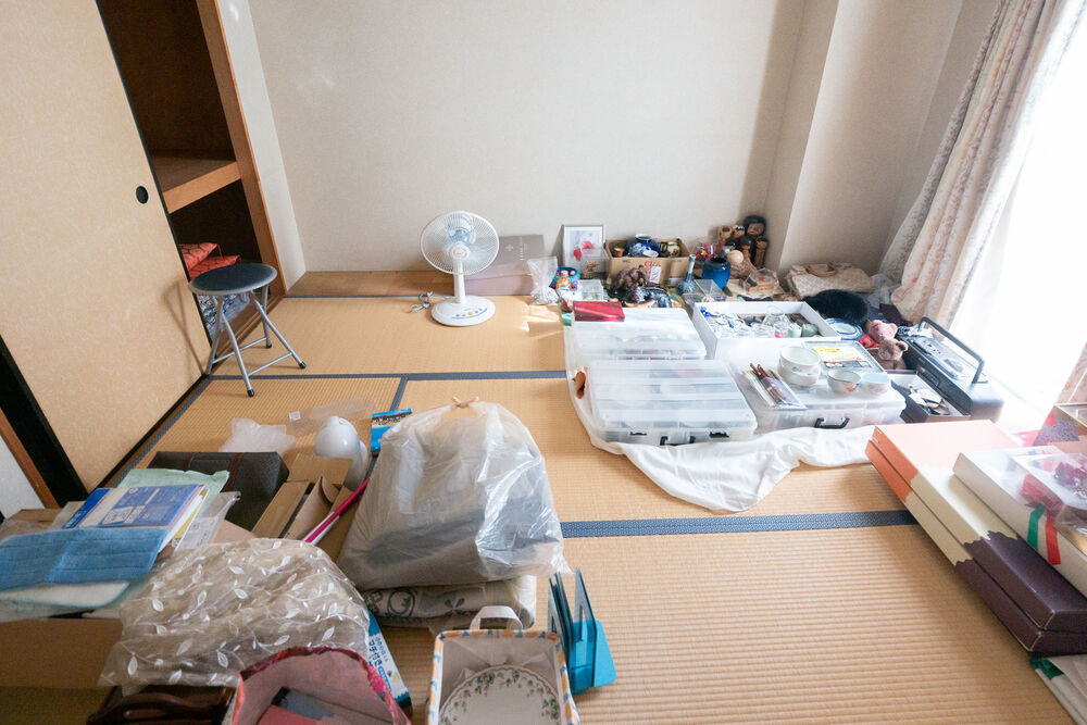 整理前のお部屋の様子