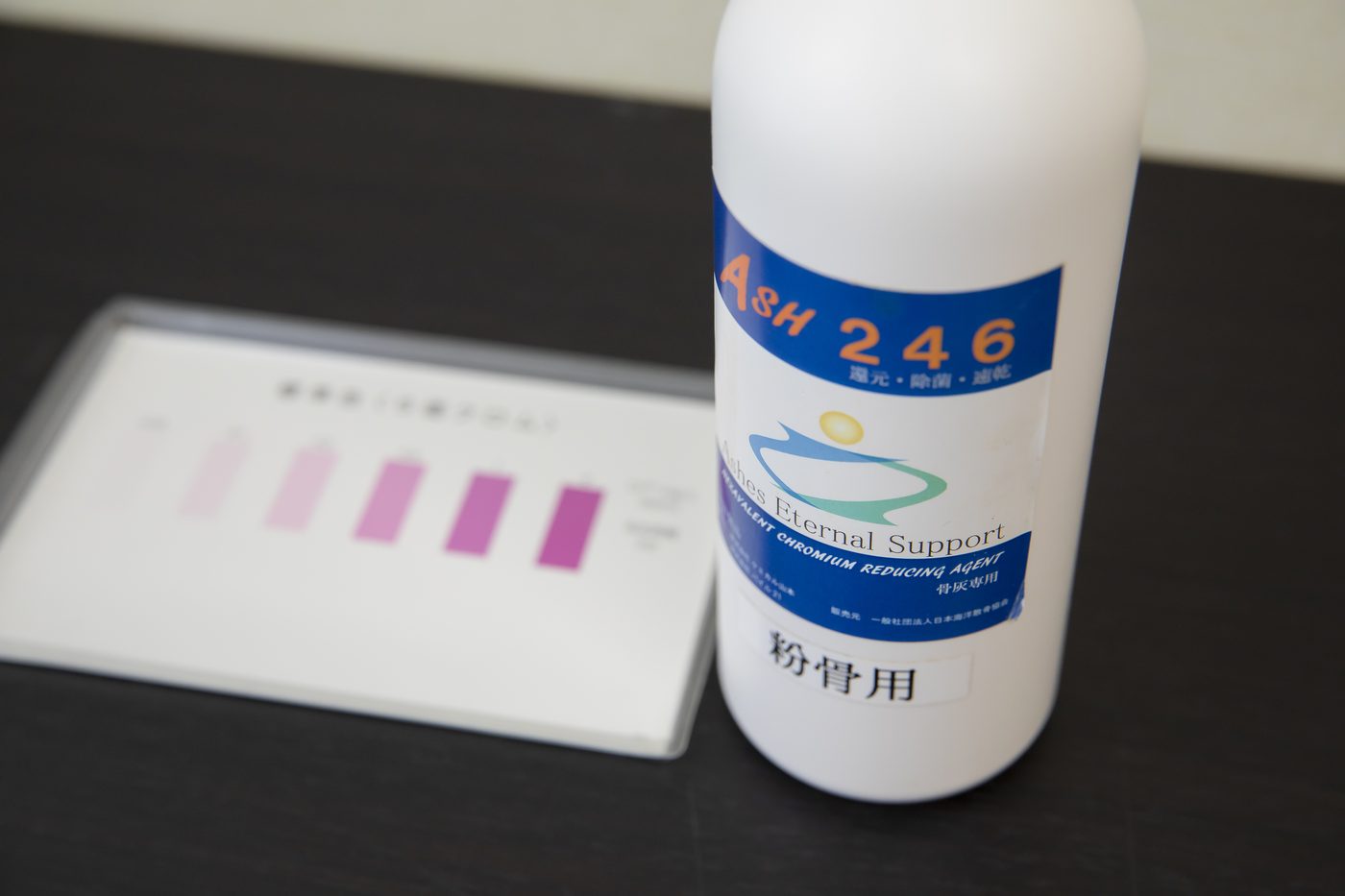 骨灰専用の六価クロム還元剤
